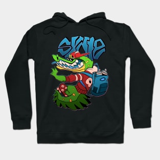 Skater Gator Hoodie